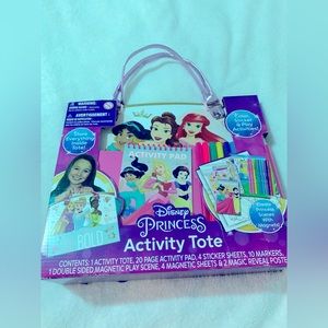 DISNEY PRINCESS ACTIVITY TOTE